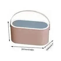 Compact LED Vanity Case with Mirror