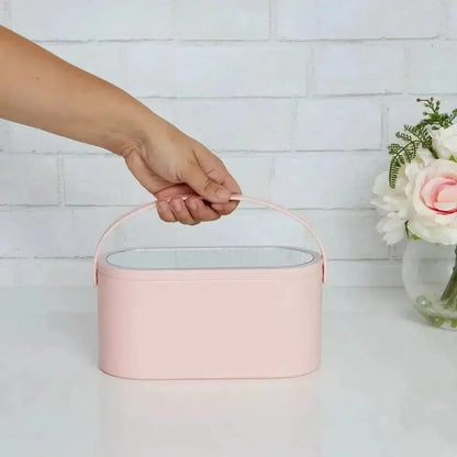 Compact LED Vanity Case with Mirror - Mycosmeticslondon