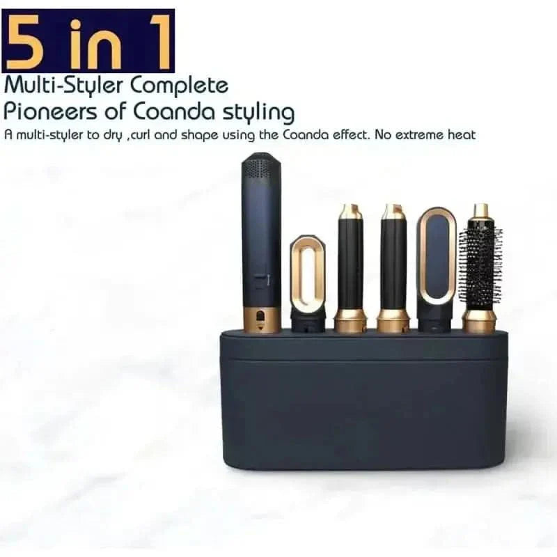 Easy Hair Curler Set with Straightening Tool