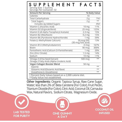 Vegan Daily Multivitamin Gummies for Women