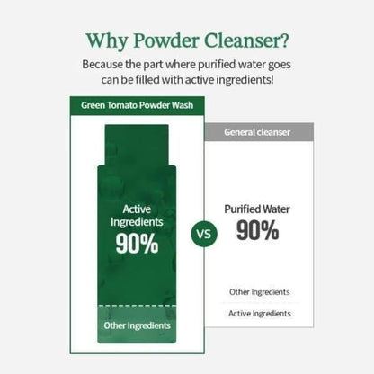 Natural Gentle Facial Cleanser Powder with Hyaluronic Acid