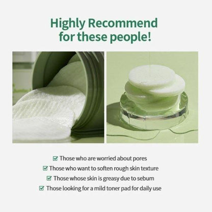 Gentle Exfoliating Pads for Clearer Skin - 60 Count