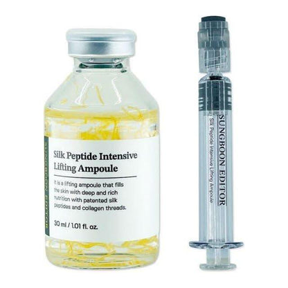 Anti Aging Silk Peptide Face Serum 30ml - Mycosmeticslondon