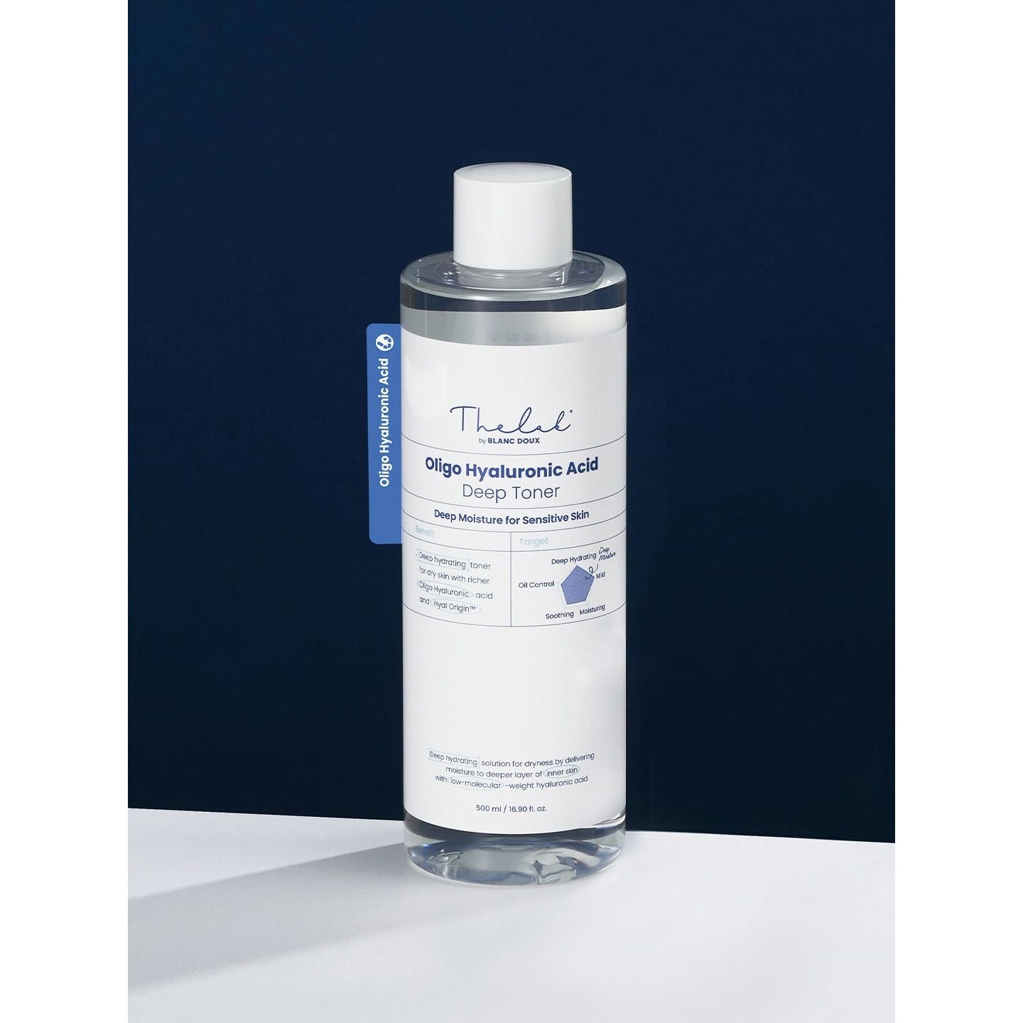 Gentle Hyaluronic Acid Facial Toner 500ml - Mycosmeticslondon