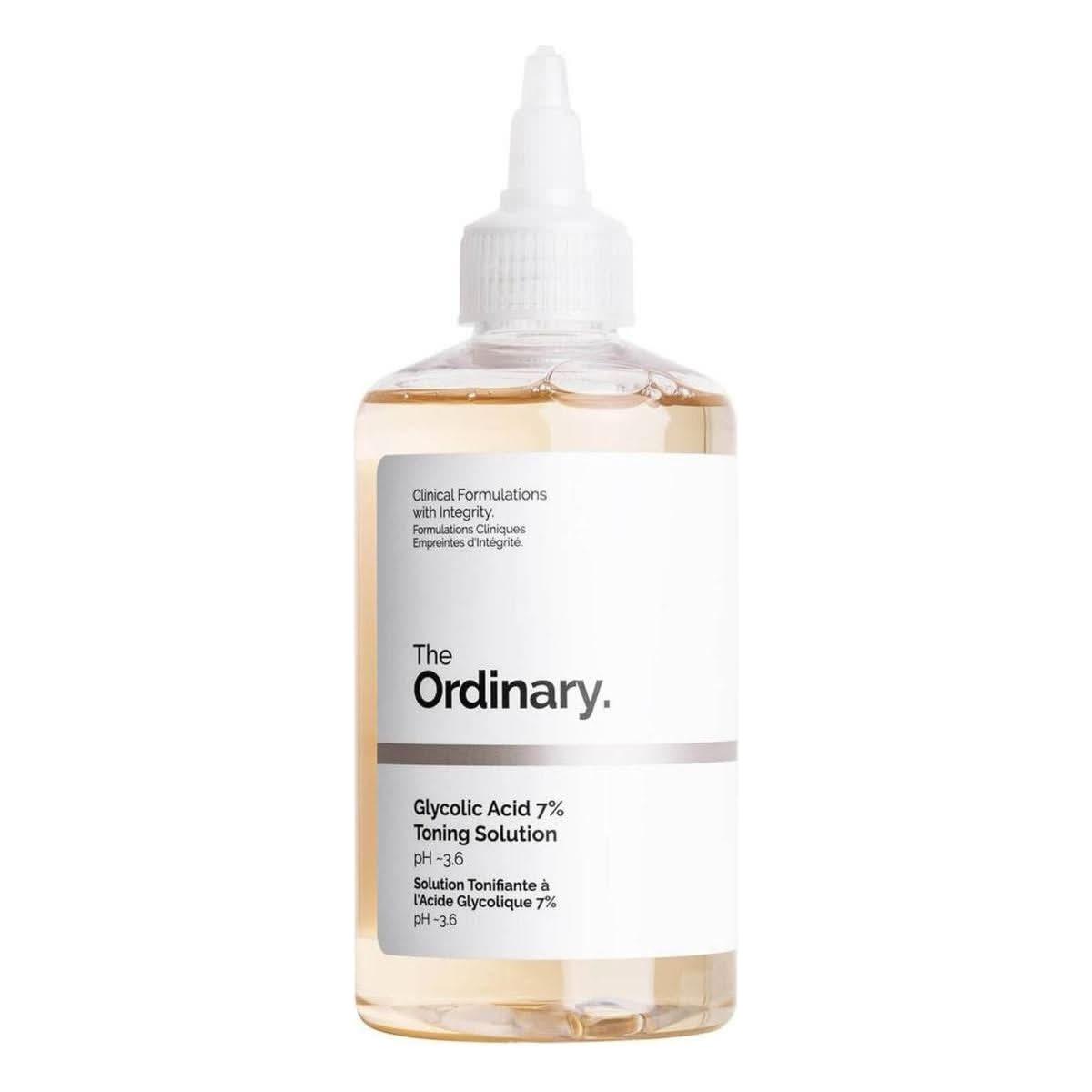 Glycolic Acid Exfoliating Skin Toner 240ml - Mycosmeticslondon