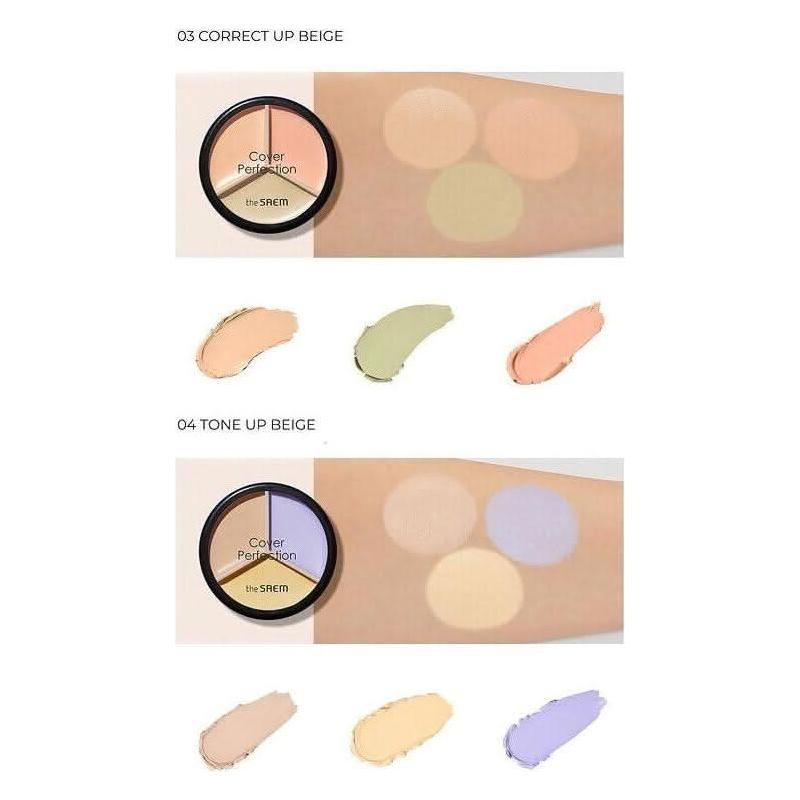 Natural Finish 3-in-1 Concealer Palette