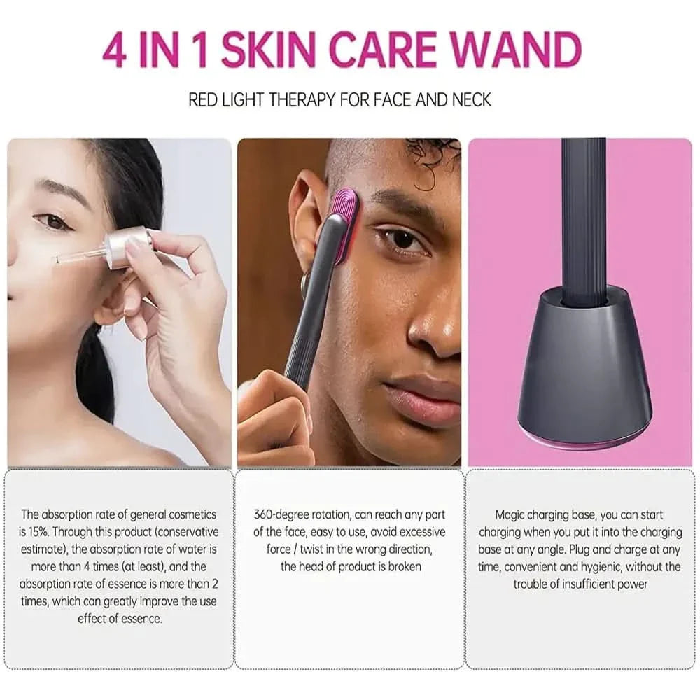 Relaxing Heat Face Massager