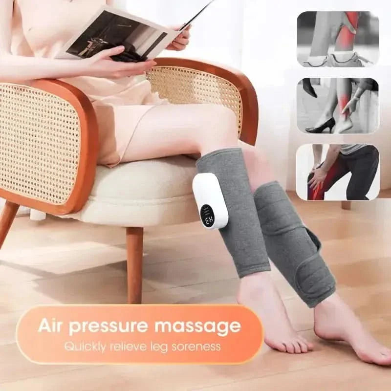 Advanced Leg Massager with Heat and Kneading Function - Mycosmeticslondon
