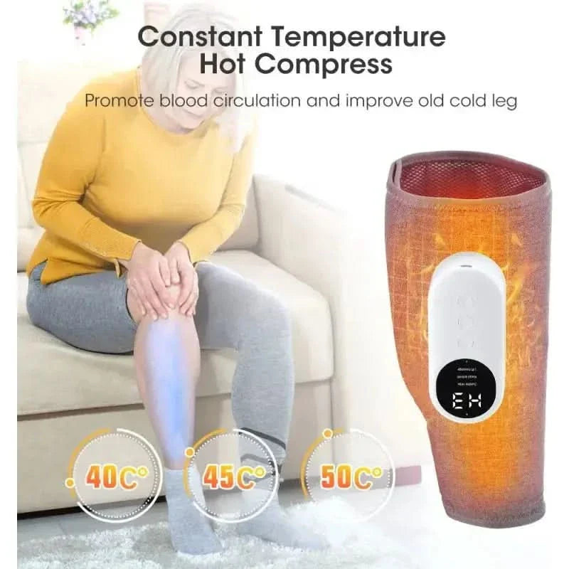 Advanced Leg Massager with Heat and Kneading Function