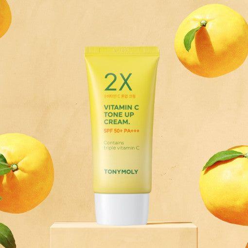 TonyMoly Vitamin C Brightening Moisturizer Cream SPF 50 - Mycosmeticslondon