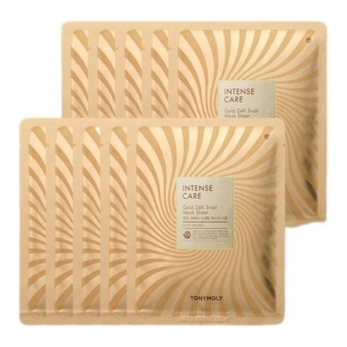 Premium Gold Snail Face Mask Pack of 10 - Mycosmeticslondon