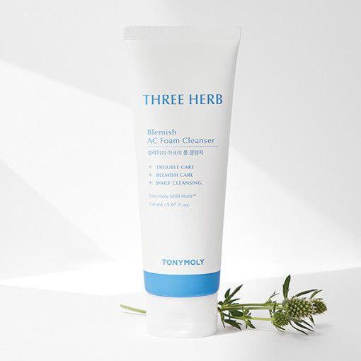 Natural Herbal Facial Foam Cleanser for Acne Skin - Mycosmeticslondon