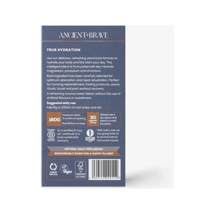 Natural Electrolyte Drink Mix for Energy & Hydration