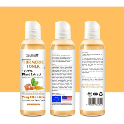Natural Turmeric Face Toner for Acne & Glowing Skin