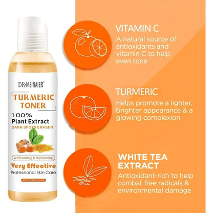 Natural Turmeric Face Toner for Acne & Glowing Skin