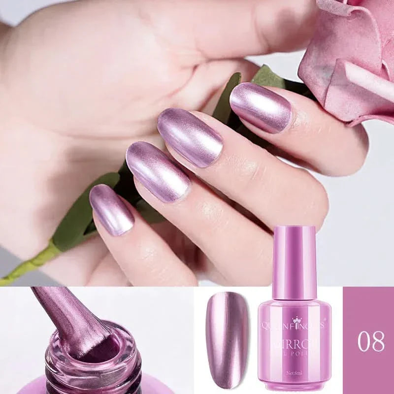 Shiny Metallic Nail Varnish 8ml