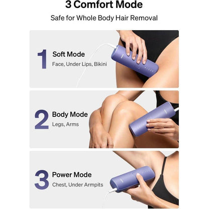 Painless At Home IPL Hair Remover with Cooling Technology