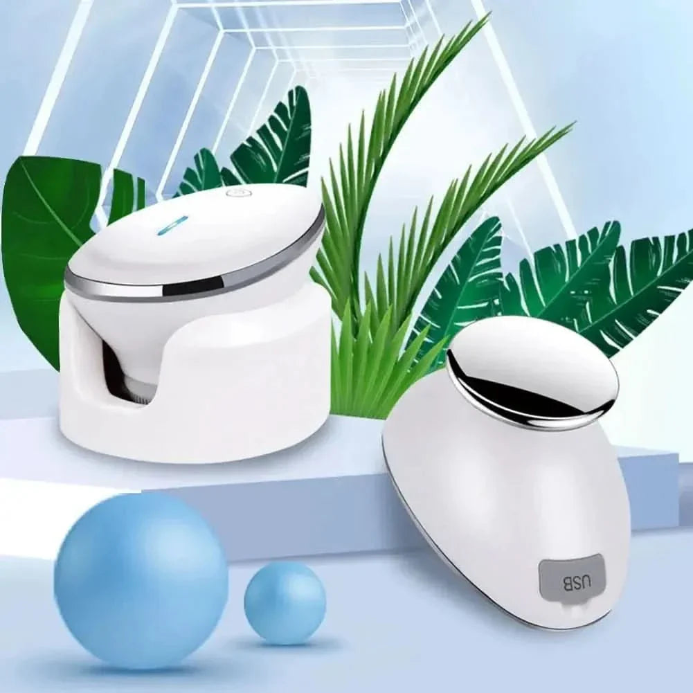 Advanced Facial Cleansing Brush with LED Light