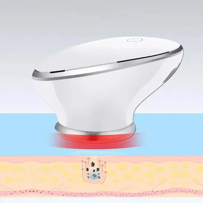 Advanced Facial Cleansing Brush with LED Light