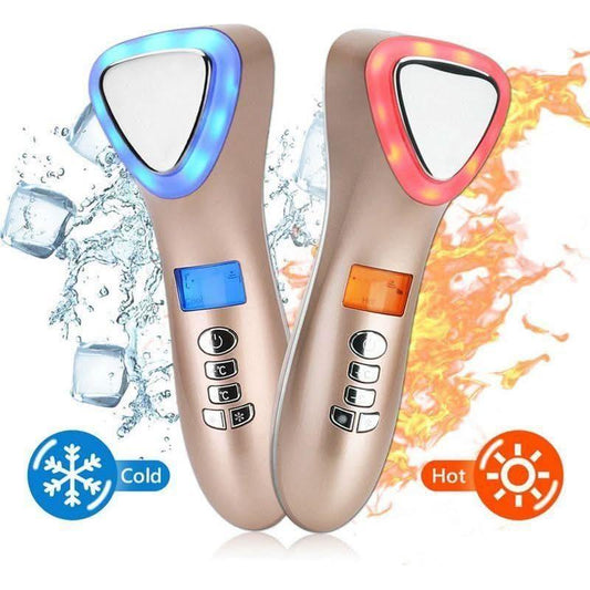 Professional 6-in-1 Facial Massager with LED and Ionic Technology - Mycosmeticslondon