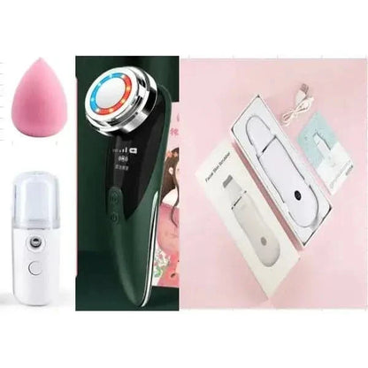 Advanced Facial Cleanser - Pore Minimizer with LED Light Therapy