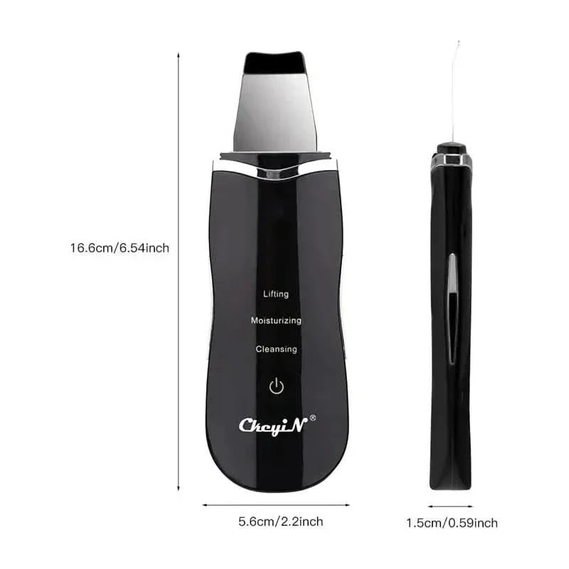 Portable Facial Steamer and Exfoliator Device