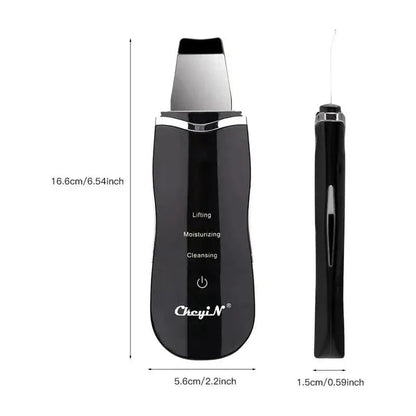 Portable Facial Steamer and Exfoliator Device