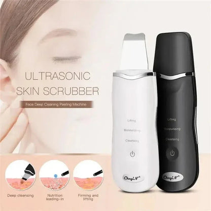 Portable Facial Steamer and Exfoliator Device