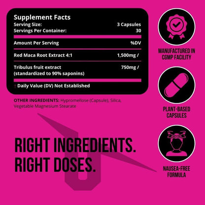 Natural Menopause Relief for Women - 90 Capsules
