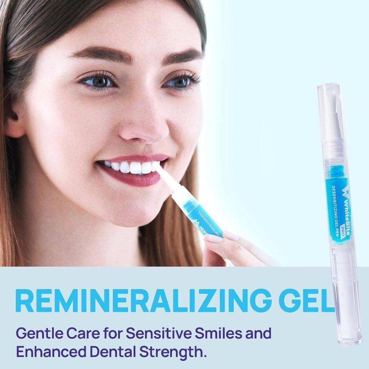 Advanced At Home Teeth Whitening System with LED Light