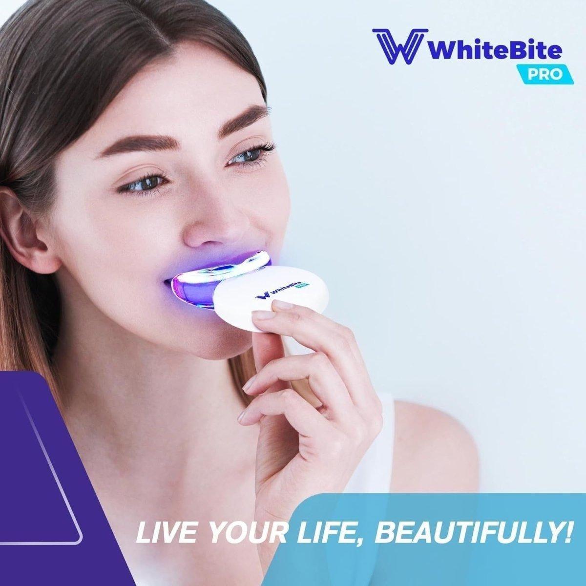Advanced At Home Teeth Whitening System with LED Light