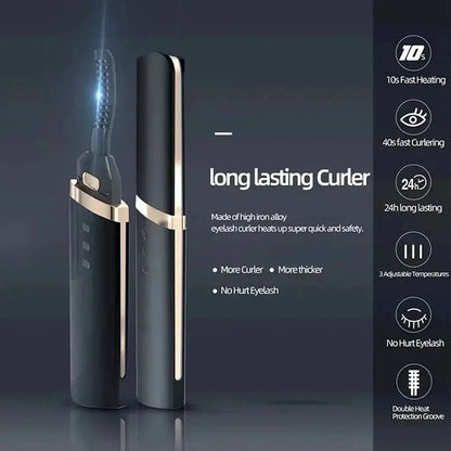 Electric Heated Lash Curler with USB Charger