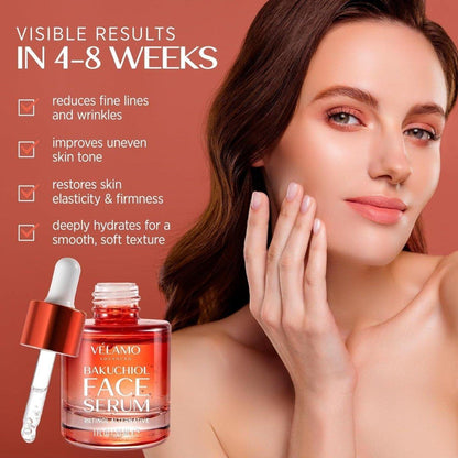 Natural Anti Aging Face Serum with Hydrating Bakuchiol