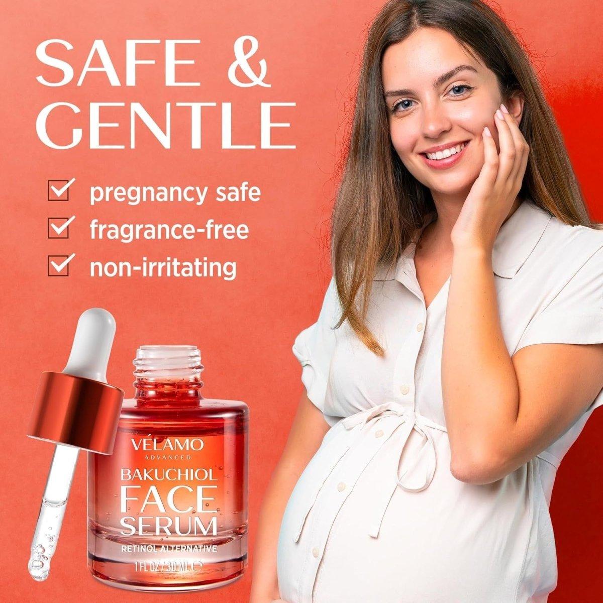 Natural Anti Aging Face Serum with Hydrating Bakuchiol