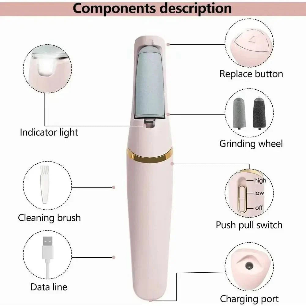 Gentle Foot Scrubber for Soft Feet at Home