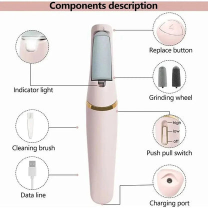 Gentle Foot Scrubber for Soft Feet at Home