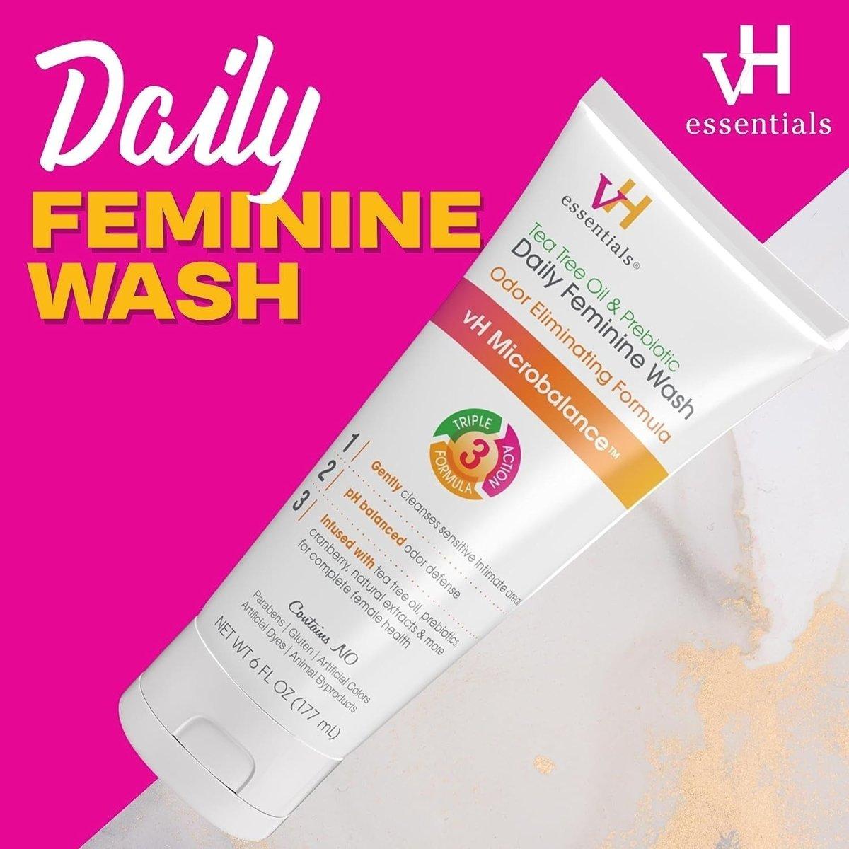 Gentle Feminine Hygiene Wash with Tea Tree Oil