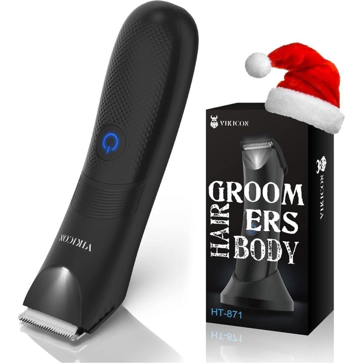 Precise Men's Electric Pubic Trimmer with LED Light - Mycosmeticslondon