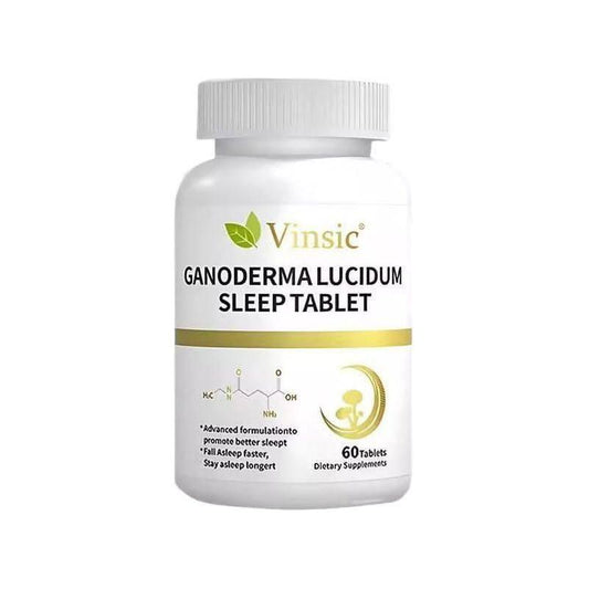 Natural Reishi Mushroom Sleep Aid Tablets - 60 Pack - Mycosmeticslondon