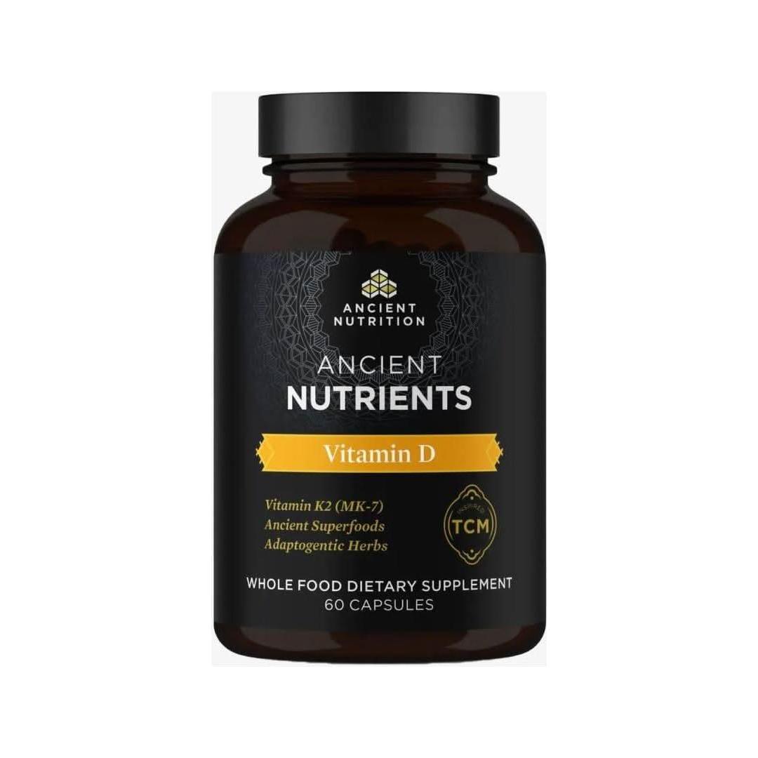 Strong Immunity Vitamin D3 Capsules with K2 - 60 Count - Mycosmeticslondon