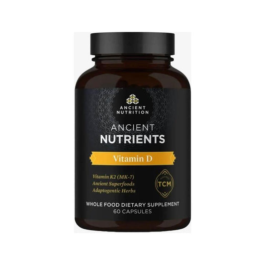Strong Immunity Vitamin D3 Capsules with K2 - 60 Count - Mycosmeticslondon