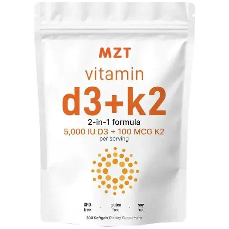 Strong Bone Vitamin D3 K2 Softgels 300ct