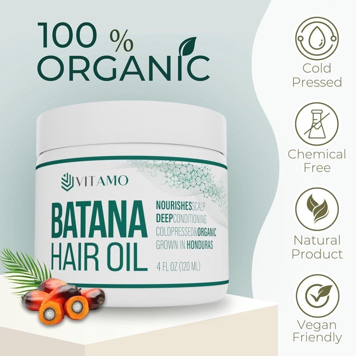 Natural Hair Growth Oil 120ml - Pure Cold Pressed