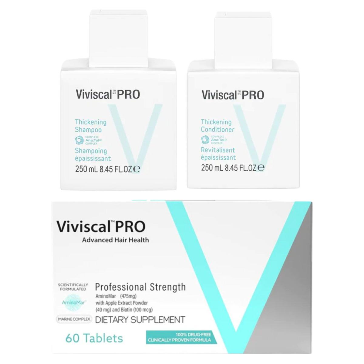 Strong Hair Care Kit - Shampoo, Conditioner & Supplements - Mycosmeticslondon