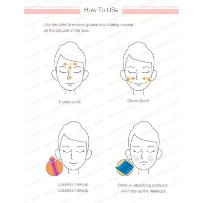 Natural Face Roller for Acne Skin Care