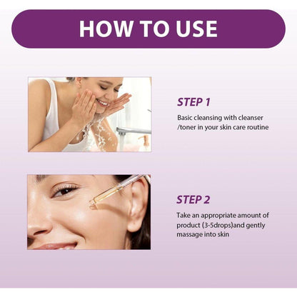 Anti Aging Face Serum Set with Bakuchiol & Retinol