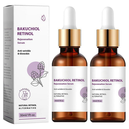 Anti Aging Face Serum Set with Bakuchiol & Retinol - Mycosmeticslondon