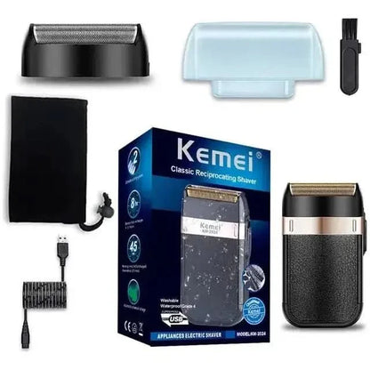 Rechargeable Wet Dry Men's Electric Shaver