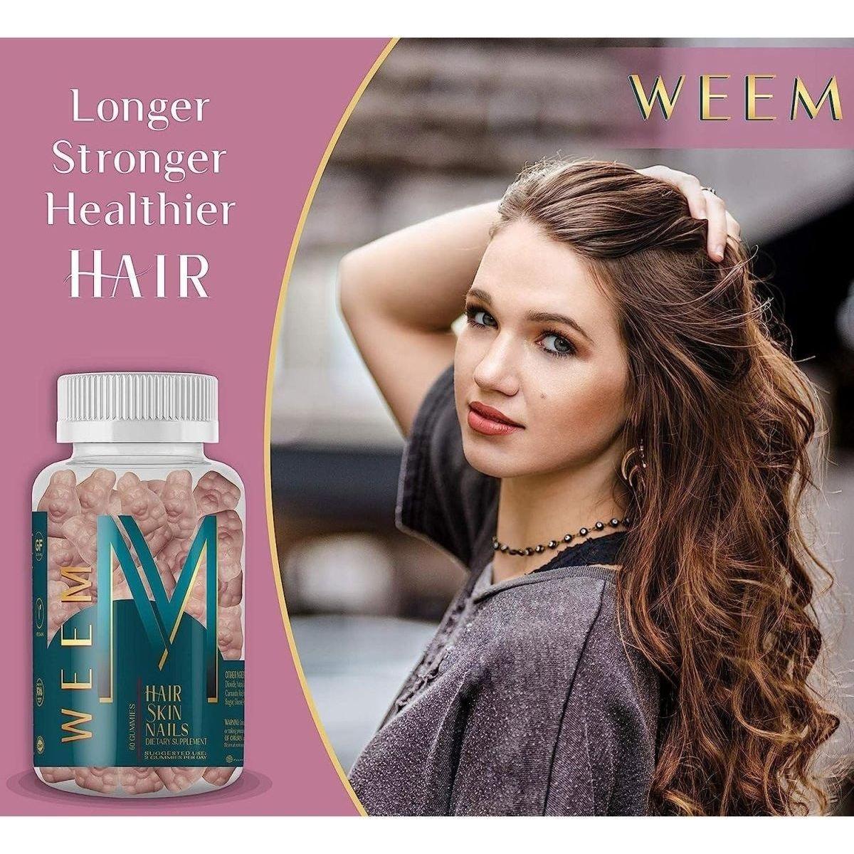 Natural Beauty Vitamins Gummies for Hair and Skin