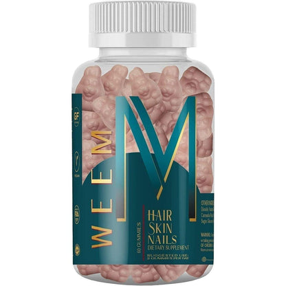 Natural Beauty Vitamins Gummies for Hair and Skin - Mycosmeticslondon